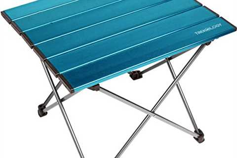 TREKOLOGY Camping Table That Fold Up Lightweight Small Folding Table Portable Table Folding Camping ..