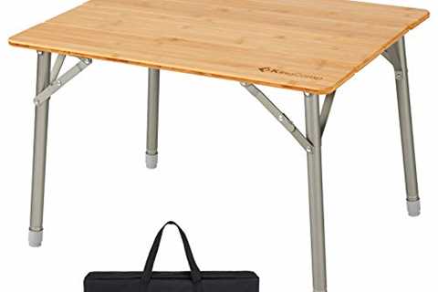 Coleman 4-in-1 Folding Camping Table - The Camping Companion