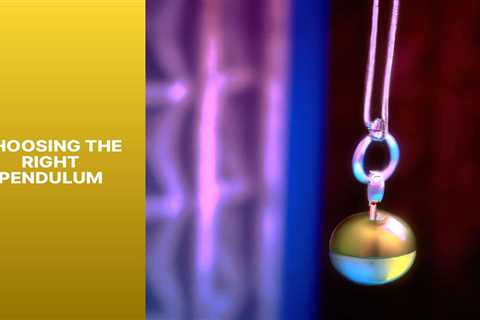 Mastering Pendulum Usage: Expert Tips to Enhance Your Skills