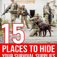 15 Places To Hide Your Survival Supplies During Martial Law