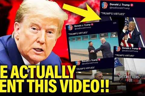 OUT OF CONTROL Trump Posts SHOCKING VIDEO about Himself