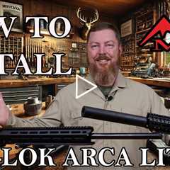 How to Install the M-LOK Arca Lite Rail