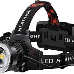 LED Rechargeable Headlamp Review: Blinding Power