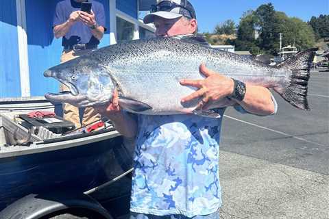 Fisherman Catches ‘Behemoth’ Chinook Salmon in Oregon