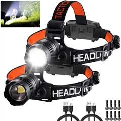 Headlamp Rechargeable 2Pack Review: Shine Bright