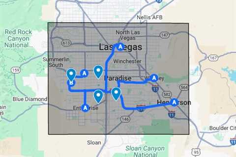 Ammunition supplier Summerlin, NV - Google My Maps